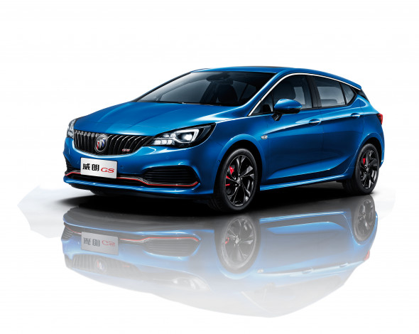 Обои картинки фото автомобили, buick, 2015г, синий, cn-spec, verano, gs