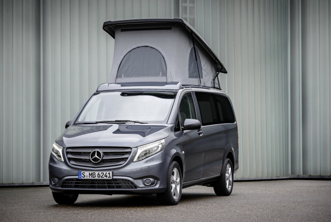 Обои картинки фото автомобили, mercedes-benz, hartmann, metroline, citan, 2014г, w415