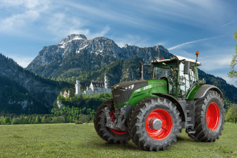 Картинка техника тракторы fendt