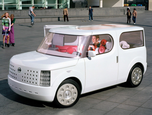 Обои картинки фото nissan chappo concept 2001, автомобили, выставки и уличные фото, nissan, chappo, concept, 2001