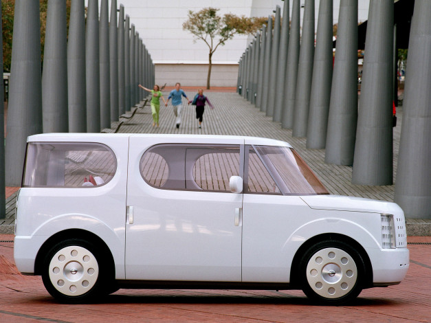 Обои картинки фото nissan chappo concept 2001, автомобили, выставки и уличные фото, nissan, chappo, concept, 2001
