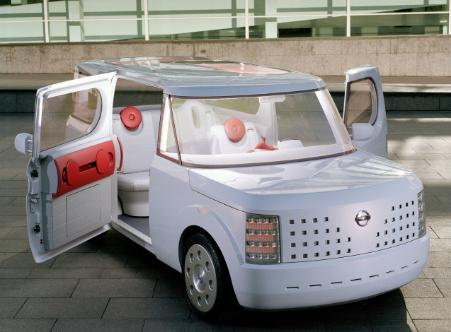 Обои картинки фото nissan chappo concept 2001, автомобили, nissan, datsun, chappo, concept, 2001