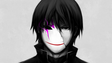 Картинка аниме darker+than+black маска