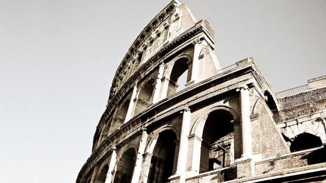 Обои картинки фото города, рим,  ватикан , италия, архитектура, развалины, колизей