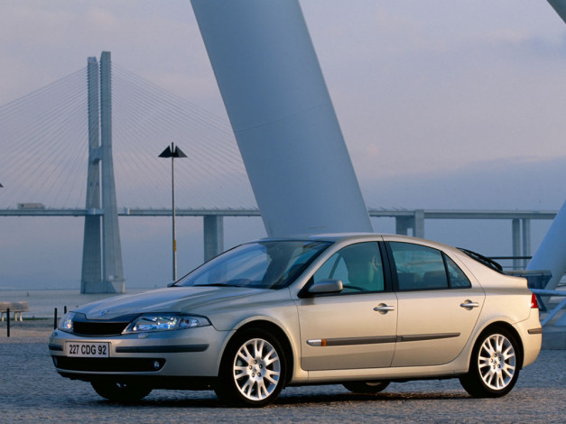 Обои картинки фото renault, laguna, автомобили