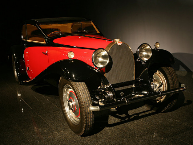 Обои картинки фото bugatti, type, 50t, coupe, profilee, автомобили