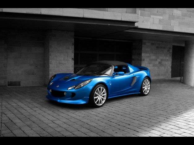 Обои картинки фото 2009, project, kahn, lotus, elise, автомобили, 3д