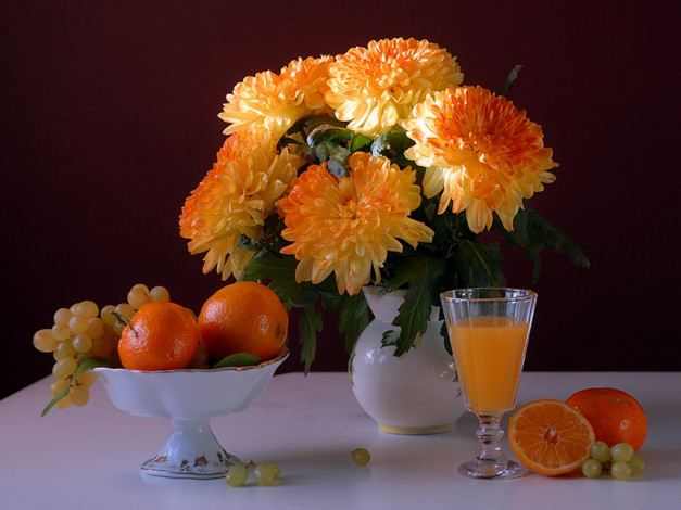 Обои картинки фото юлия, овчинникова, оранжевый, еда, натюрморт