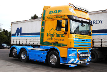 Картинка daf автомобили нидерланды автобусы шасси седельные тягачи trucks nv