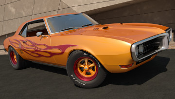 Картинка автомобили 3д pontiac 1968 firebird 400