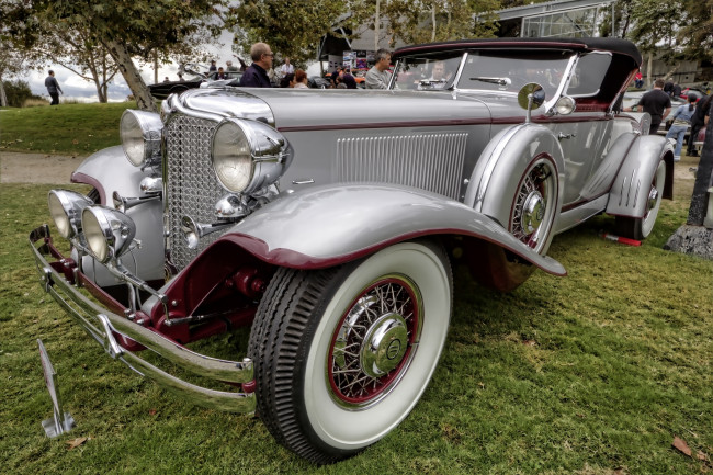 Обои картинки фото 1931 chrysler imperial lebaron roadster, автомобили, выставки и уличные фото, автошоу, выставка