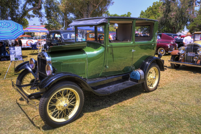 Обои картинки фото ford model t tudor sedan, автомобили, выставки и уличные фото, автошоу, выставка