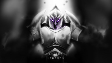 обоя видео игры, league of legends, персонаж, overlord malzahar