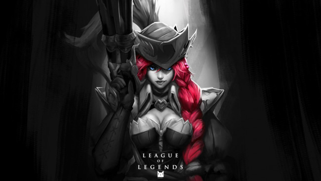 Обои картинки фото видео игры, league of legends, персонаж, miss fortune