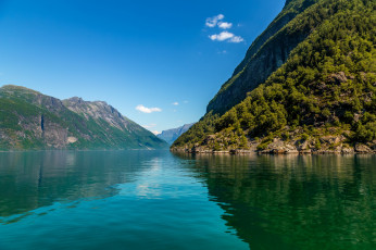 Картинка природа реки озера горы вода отражение