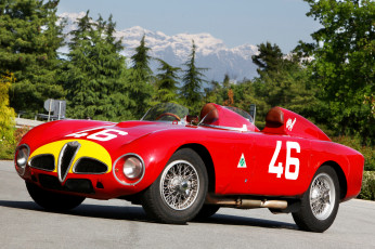 обоя alfa romeo 6c-3000 cm colli spider 1953, автомобили, alfa romeo, cm, 6c-3000, alfa, romeo, 1953, spider, colli