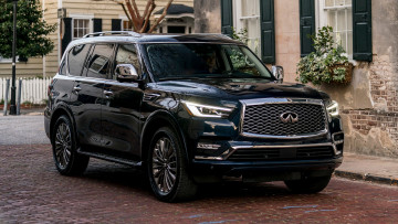 Картинка infiniti+qx80+2018 автомобили infiniti color qx80 2018 blue hermosa