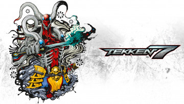 обоя видео игры, tekken 7, файтинг, tekken, 7, ролевая, action