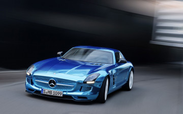 Картинка mercedes-benz+sls+amg+coupe+electric+car+2014 автомобили mercedes-benz blue 2014 car electric coupe sls amg