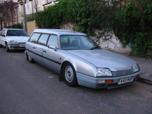 Картинка citroen cx break автомобили выставки уличные фото