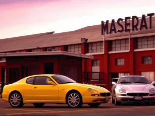 Картинка maserati 3200gt автомобили разные вместе