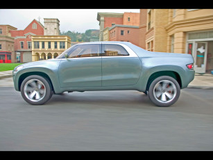 Картинка mitsubishi sport truck concept 2004 автомобили