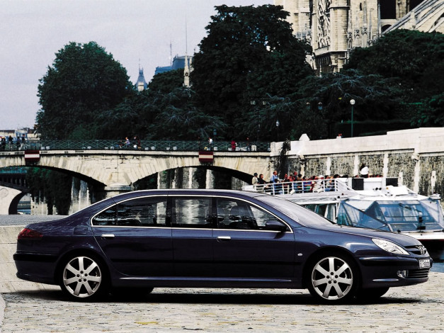 Обои картинки фото peugeot, 607, paladine, concept, автомобили