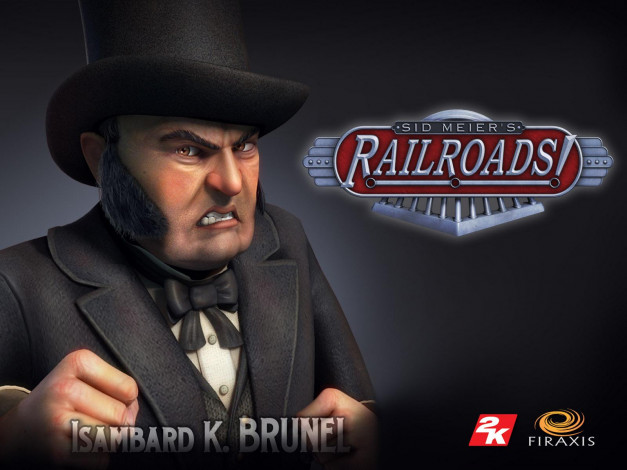 Обои картинки фото railroads, видео, игры, sid, meier`s