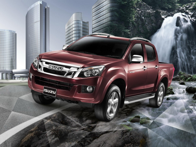 Обои картинки фото автомобили, isuzu, d-max