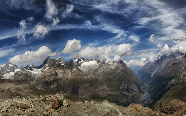 Обои картинки фото швейцария, церматт, природа, горы