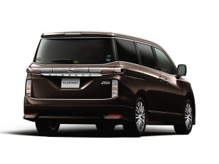 Картинка автомобили nissan datsun elgrand highway star коричневый