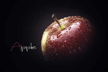 Картинка еда Яблоки яблочко