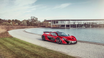 Картинка автомобили mclaren hypercar sun red supercar front p1 exotic mso