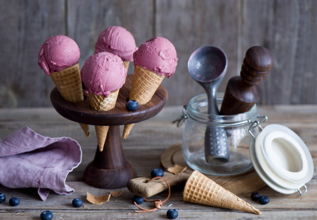 Обои картинки фото еда, мороженое,  десерты