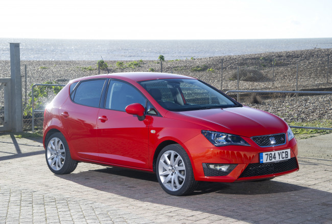 Обои картинки фото автомобили, seat, uk-spec, ibiza, fr, 2015г