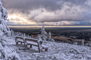 Картинка природа пейзажи finland зима posio финляндия
