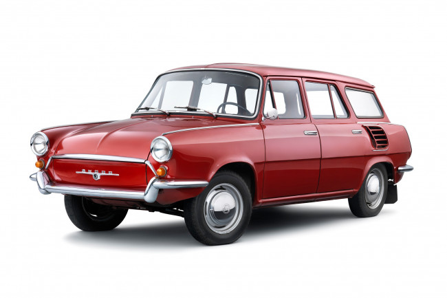Обои картинки фото skoda 1000 mb kombi prototype 1963, автомобили, skoda, 1000, mb, kombi, prototype, 1963