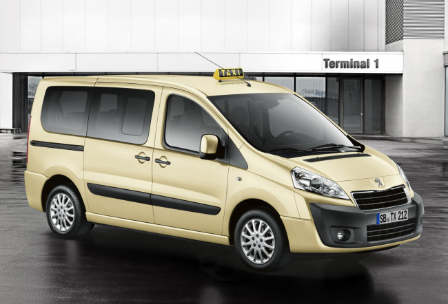 Обои картинки фото peugeot expert tepee taxi 2012, автомобили, peugeot, taxi, tepee, expert, 2012