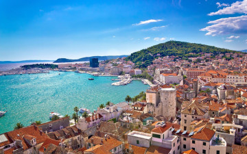Картинка split croatia города -+панорамы