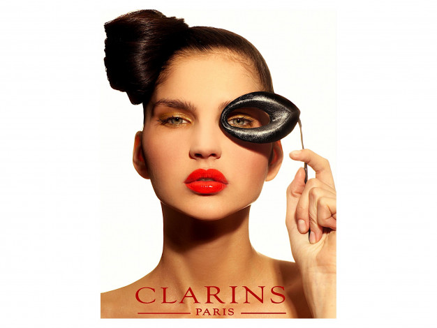 Обои картинки фото clarins, бренды, макияж