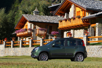 Картинка 2012 fiat panda 4x4 автомобили