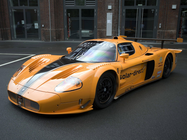 Обои картинки фото 2008, maserati, mc12, corse, автомобили