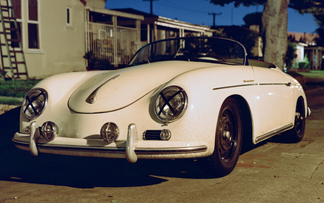Обои картинки фото автомобили, porsche, 1956, bathtub, speedster, 356a