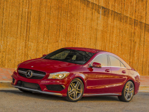 Картинка автомобили mercedes-benz 2013 c117 us-spec amg cla 45