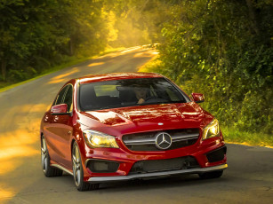 Картинка автомобили mercedes-benz amg cla 45 2013 us-spec c117