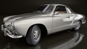 Картинка автомобили 3д 1967 volkswagen karmann ghia