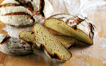 Картинка еда хлеб +выпечка мука ломтики