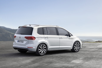 Картинка автомобили volkswagen светлый 2015г touran r line