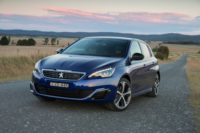 Обои картинки фото автомобили, peugeot, 308, gt, au-spec, 2015г