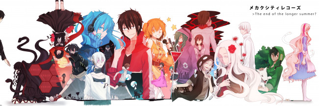 Обои картинки фото аниме, kagerou project, kagerou, project